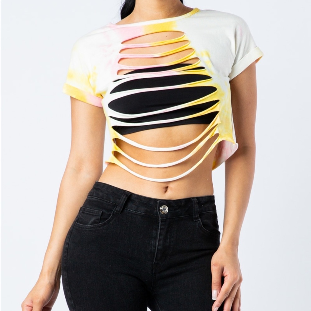 Cut out crop top